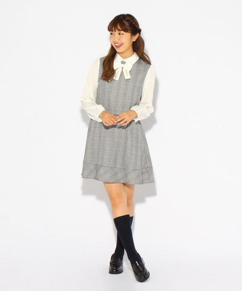 卒服 リボン付き袖切り替えワンピ ピンク ラテ Pink Latte Magaseek 卒服 リボン付き袖切り替えワンピ ピンク ラテ Pink Latte Magaseek
