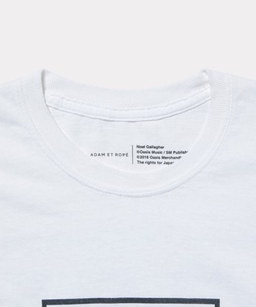 ADAM ET ROPE'(アダム　エ　ロペ)/【oasis for ADAM ET ROPE'】SONG LYRICS T－shirt(長袖)/img07