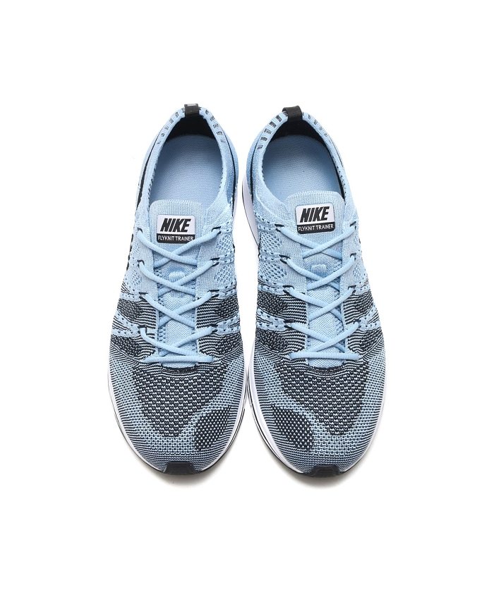 nike flyknit trainer blue