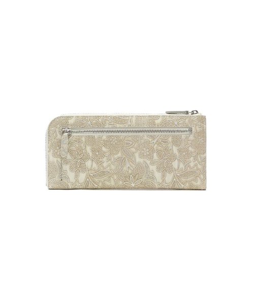 アルカン L字ファスナー 長財布 Arukan クレア 本革 花柄 1413－657 