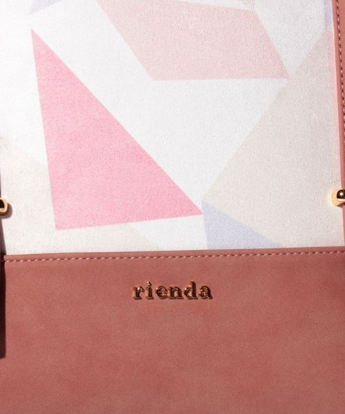 rienda(BAG)(リエンダ（バッグ）)/【rienda】GEOMETRY PRINT CHANGE TOTE/img05