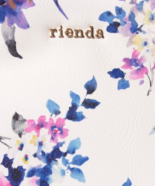 rienda(BAG)(リエンダ（バッグ）)/【rienda】BLUR FLOWER PT TOTE S/img06
