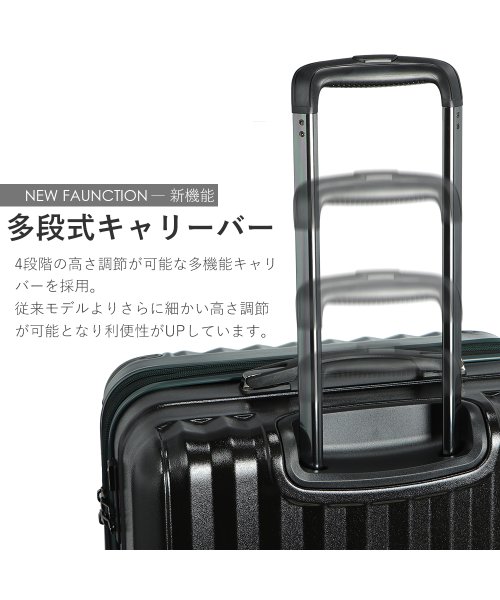 tavivako(タビバコ)/Proevo スーツケース キャリーケース l 大型 拡張 大容量 ストッパー付き ダイヤル TSA 受託手荷物 キャリーバッグ/img12
