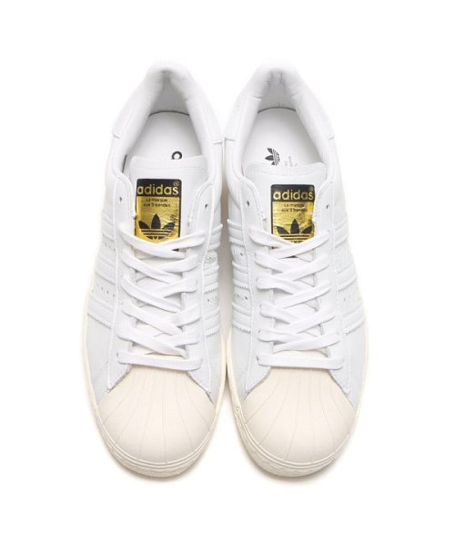 Adidas(アディダス)/adidas Originals SUPERSTAR 80's DLX   RUNNING WHITE/RUNNING WHITE/CREAM WHITE/img02