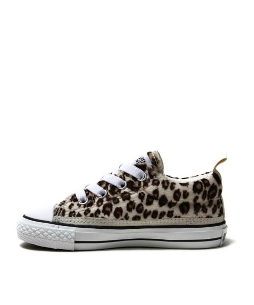 CONVERSE(コンバース)/CONVERSE CHILD ALL STAR N LEOPARDFUR SLIP OX  ホワイト/img02