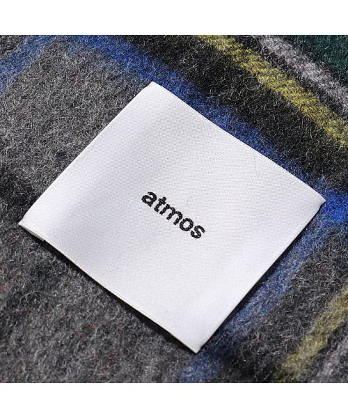 atmos(atmos)/アトモスピンク カシミヤ ブレンド チェック ストール/img01