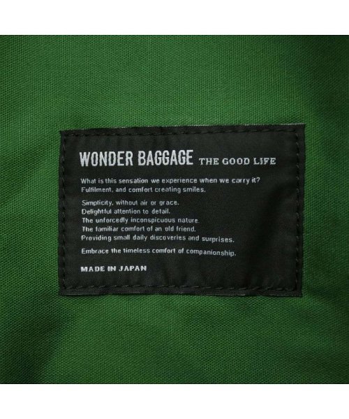 WONDER BAGGAGE(ワンダーバゲージ)/ワンダーバゲージ トートバッグ WONDER BAGGAGE GOODMANS DAILY 2WAY TOTE BAG 通勤 ビジネス A4 WB－G－004/img24