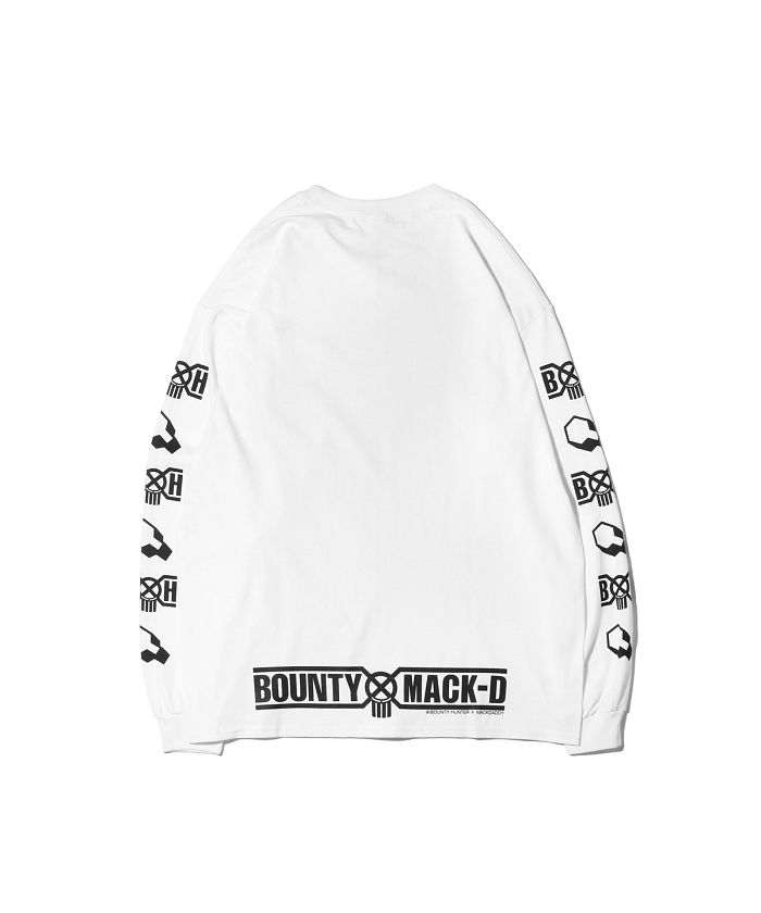 マックダディー x バウティーハンター ロングスリーブ ポケット Tシャツ