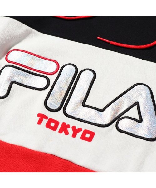 FILA(フィラ)/フィラ ビッグ ロゴ エンブロ フーディ フォー アトモス/img04