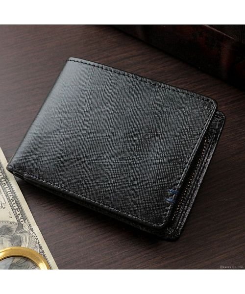 財布 メンズ 二つ折り 二つ折り財布 本革 プリズムレザー シンプル 折り財布 Gazil ガジル Gazil Magaseek