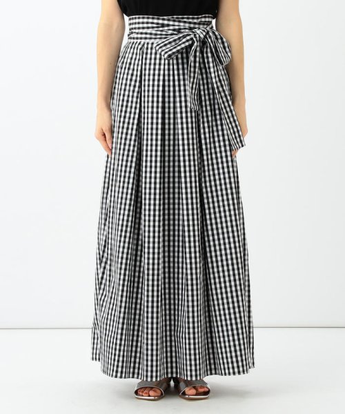 セール Demi Luxe Beams ギンガムチェック ロングスカート ビームス アウトレット Beams Outlet Magaseek