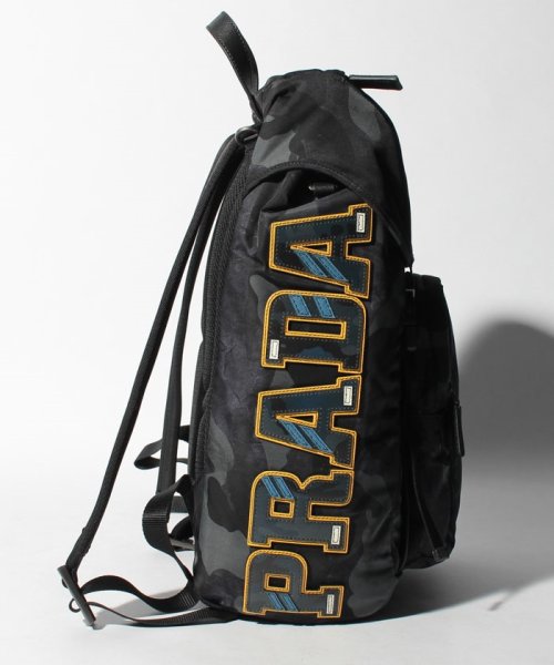 セール Prada メンズバックパック Camou Caractere Bleu プラダ Prada Magaseek