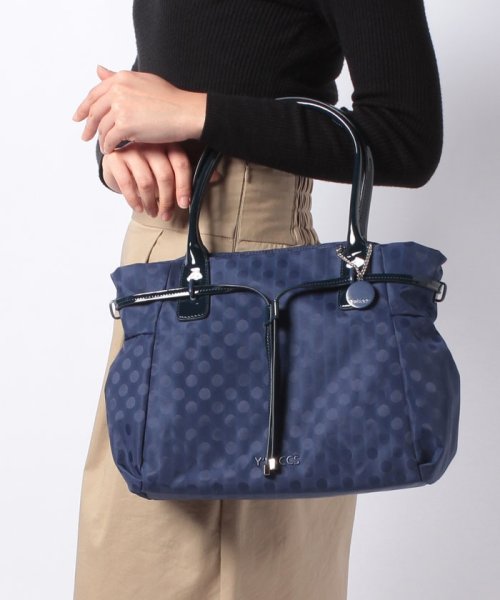 セール 50 Off Polka Dots 巾着トートバッグ Sサイズ イザック Y Saccs Magaseek