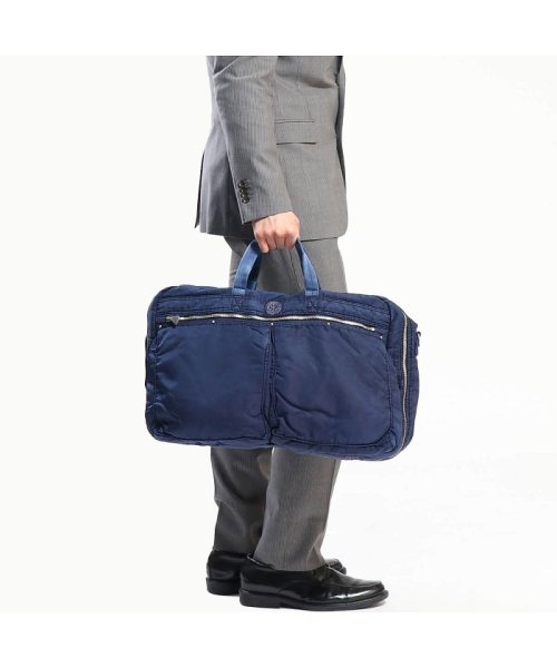 Porter Classic(ポータークラシック)/ポータークラシック ビジネスバッグ Porter Classic 3WAY ブリーフケース SUPER NYLON 3WAY BRIEFCASE L BLUE /img07