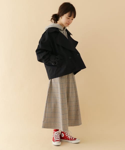 ITEMS URBANRESEARCH(アイテムズ アーバンリサーチ（レディース）)/ショート丈ダブルコート∴/img03