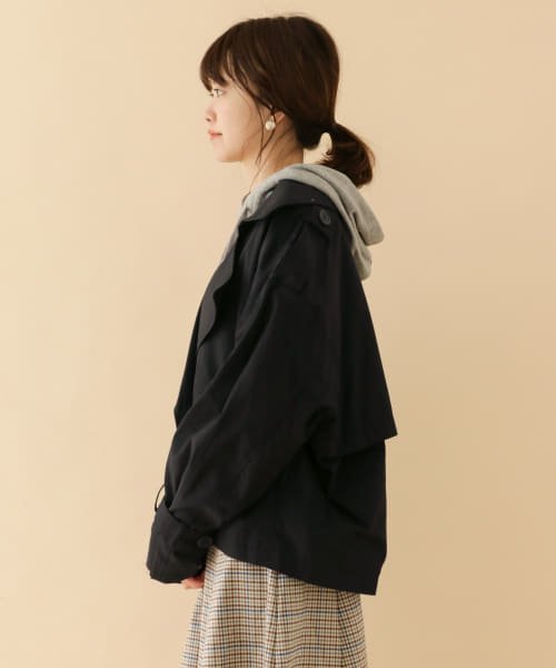 ITEMS URBANRESEARCH(アイテムズ アーバンリサーチ（レディース）)/ショート丈ダブルコート∴/img11