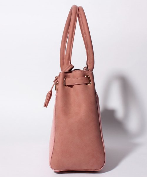 rienda(BAG)(リエンダ（バッグ）)/【rienda】 FAKE SUEDE BELT TOTE M/img01