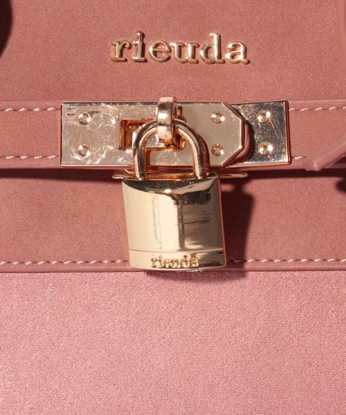 rienda(BAG)(リエンダ（バッグ）)/【rienda】 FAKE SUEDE BELT TOTE M/img06