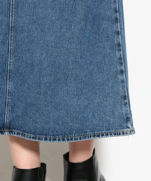 別注 サムシング Sc Someting Glr Md デニム スカート グリーンレーベルリラクシング Green Label Relaxing Magaseek