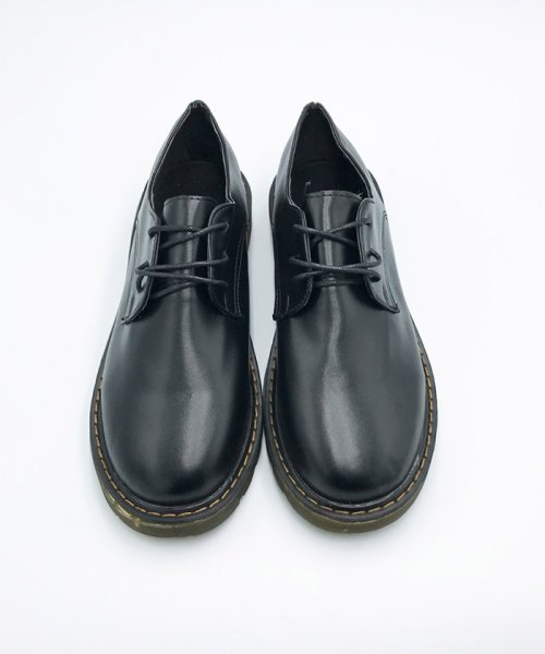 オックスフォードシューズ レディース 厚底靴 レースアップ 韓国 ローファー マニッシュシューズ ミニミニストア Miniministore Magaseek