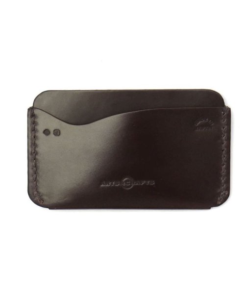 ARTS&CRAFTS(アーツアンドクラフツ)/アーツアンドクラフツ ARTS&CRAFTS HANDSEWN CORDOVAN ACC CARD SLEEVE WALLET カードケース ミニ財布 本革 コ/img11