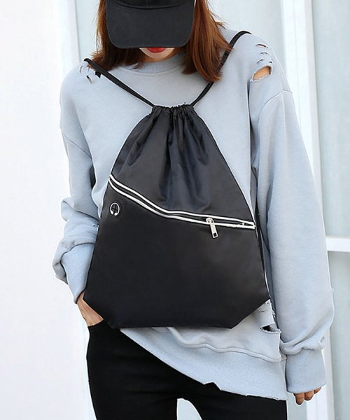 セール ナップサック スポーツバッグ レディース リュックサック 大容量 巾着 ジムサック ミニミニストア Miniministore Magaseek