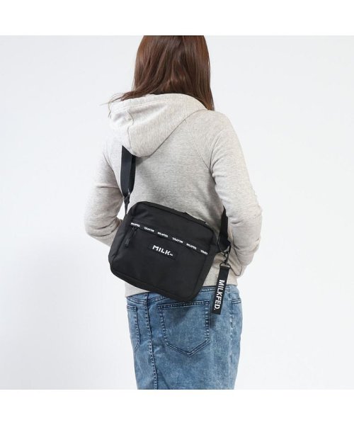 MILK FED(ミルクフェド)/ミルクフェド MILKFED. LOGO LINED SHOULDER BAG ロゴラインショルダーバッグ 03191004/img05