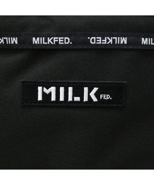 MILK FED(ミルクフェド)/ミルクフェド MILKFED. LOGO LINED SHOULDER BAG ロゴラインショルダーバッグ 03191004/img19