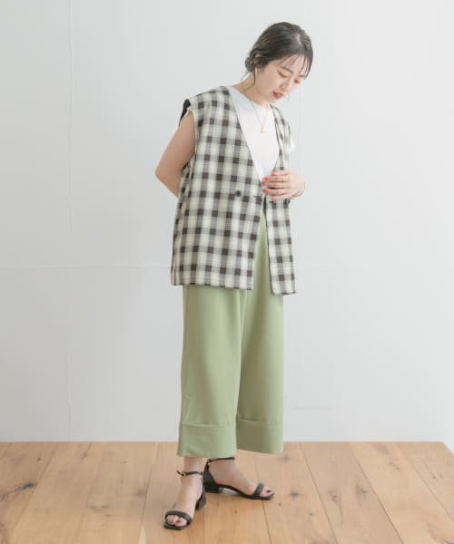 ITEMS URBANRESEARCH(アイテムズ アーバンリサーチ（レディース）)/TRストレッチワイドパンツ∴/img08