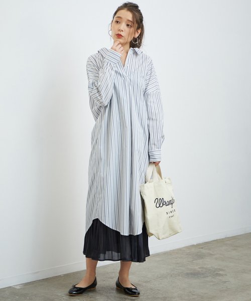 セール 2way ストライプシャツワンピース ロペピクニック Rope Picnic Magaseek セール 2way ストライプシャツワンピース ロペピクニック Rope Picnic Magaseek