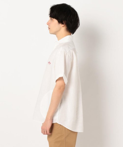 GLOSTER(GLOSTER)/【DANTON/ダントン】リネン丸襟半袖シャツ JD－3569KLS/img02