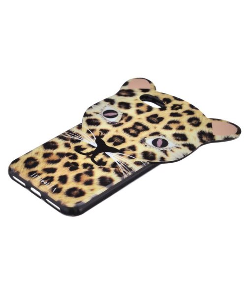 IPHORIA(アイフォリア)/【iPhone8/iPhone7対応】　アニマルヘッドシリーズ　Leo　Case　Brown　Leopard/img02