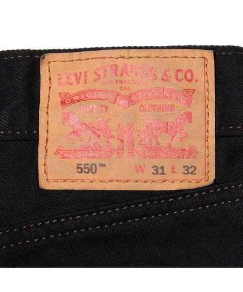 Levi's(リーバイス)/550（TM） リラックスジーンズ ブラック BLACK/img15