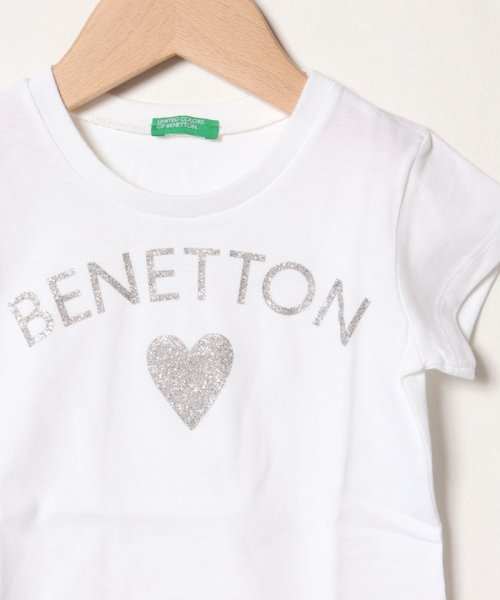 BENETTON (UNITED COLORS OF BENETTON GIRLS)(ユナイテッド　カラーズ　オブ　ベネトン　ガールズ)/ベーシックロゴ半袖Tシャツ・カットソー/img04