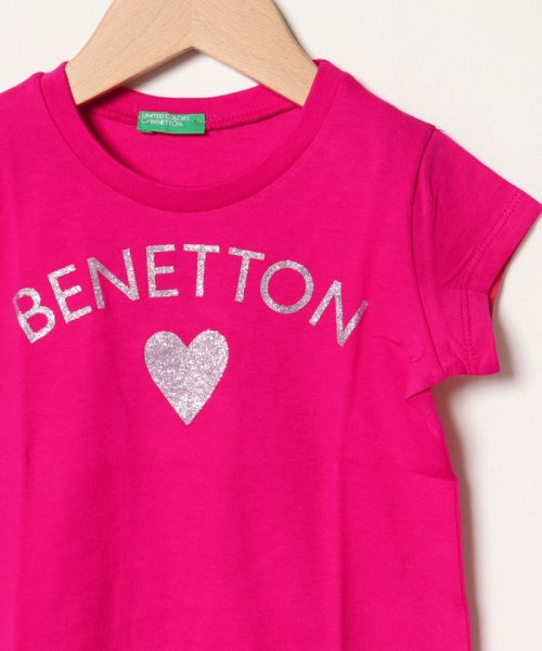 BENETTON (UNITED COLORS OF BENETTON GIRLS)(ユナイテッド　カラーズ　オブ　ベネトン　ガールズ)/ベーシックロゴ半袖Tシャツ・カットソー/img19