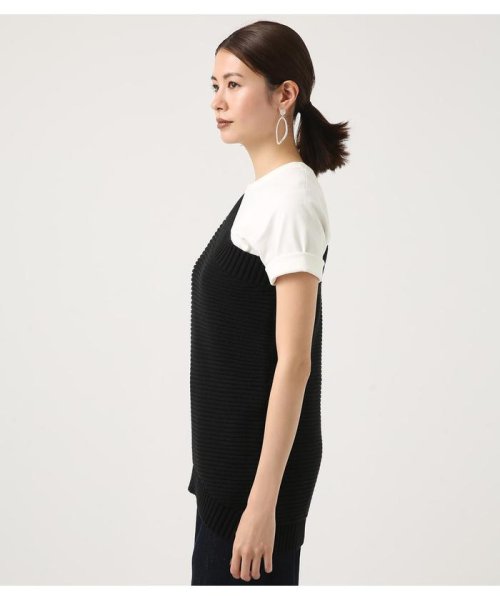 AZUL by moussy(アズールバイマウジー)/ONE SHOULDER KNIT TOPS/img05