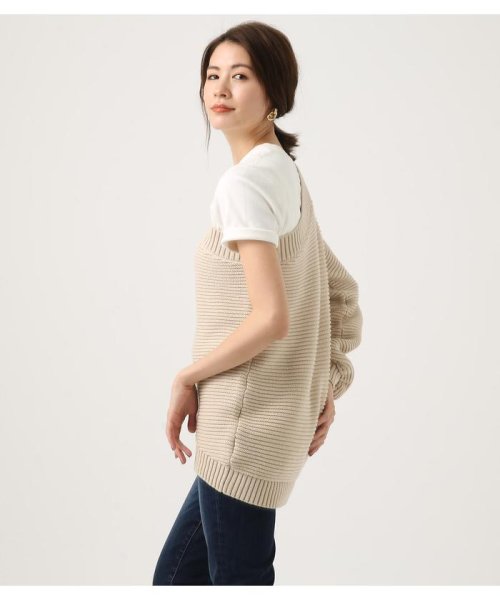 AZUL by moussy(アズールバイマウジー)/ONE SHOULDER KNIT TOPS/img12
