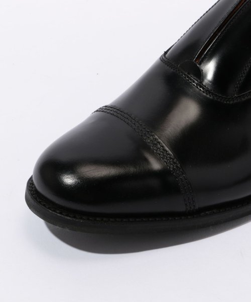 SANDERS ポリッシュドレザー ノーレースシューズ 