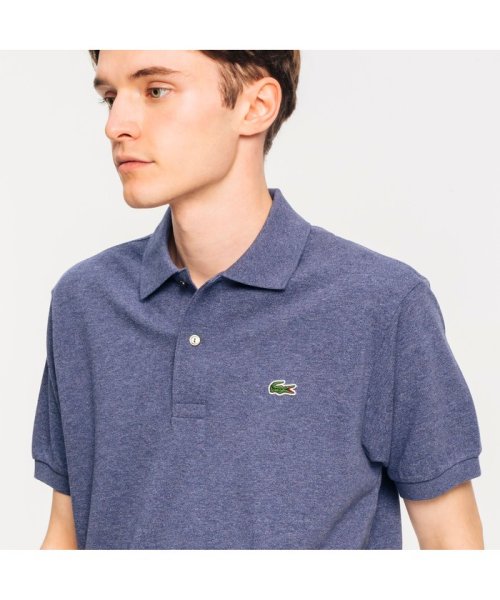 LACOSTE Mens(ラコステ　メンズ)/『L1264』定番半袖ポロシャツ（杢糸）/img09