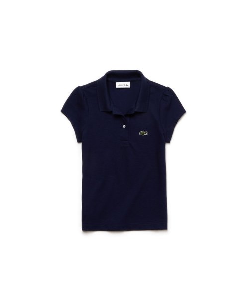 LACOSTE KIDS(ラコステ　キッズ)/GIRLS スカラップカラー ミニピケポロシャツ/img01