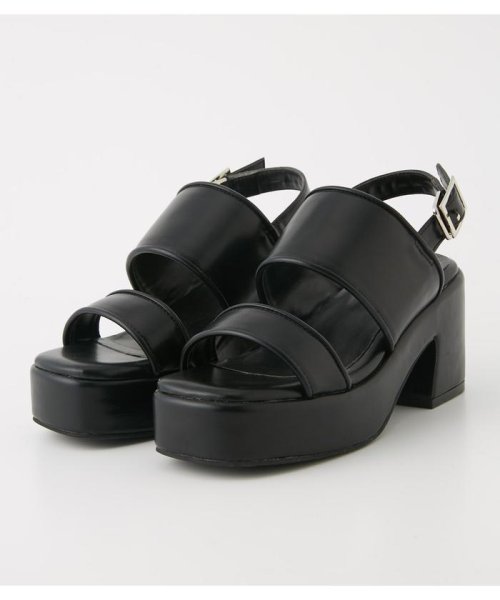 AZUL by moussy(アズールバイマウジー)/PLATFORM SANDALS/img01