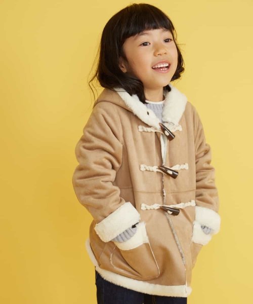 a.v.v(KID'S)(アー・ヴェ・ヴェキッズ)/[100－130]フェイクムートンコート[WEB限定サイズ]/img02