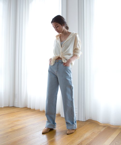 marjour(マージュール)/HIGH WAIST LONG DENIM/img04