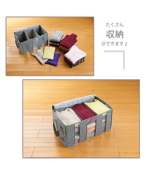 BACKYARD FAMILY(バックヤードファミリー)/竹炭衣類収納整理袋 小サイズ/img03