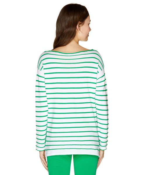 BENETTON (women)(ベネトン（レディース）)/コットンボートネックボーダーニット・セーター/img12