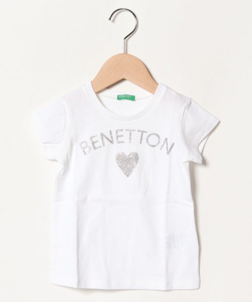 BENETTON (UNITED COLORS OF BENETTON GIRLS)(ユナイテッド　カラーズ　オブ　ベネトン　ガールズ)/ベーシックロゴ半袖Tシャツ・カットソー/img02