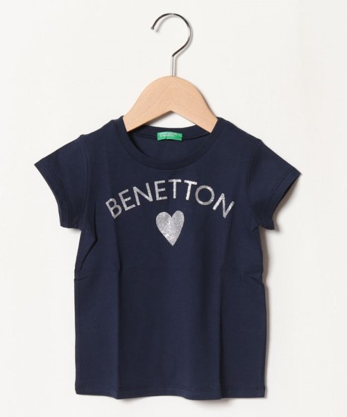 BENETTON (UNITED COLORS OF BENETTON GIRLS)(ユナイテッド　カラーズ　オブ　ベネトン　ガールズ)/ベーシックロゴ半袖Tシャツ・カットソー/img12