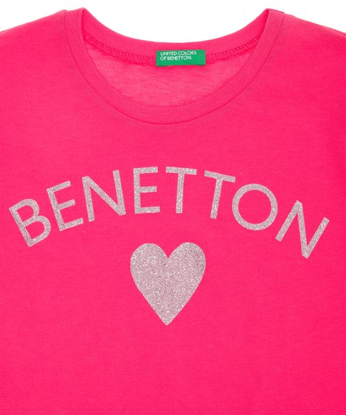 BENETTON (UNITED COLORS OF BENETTON GIRLS)(ユナイテッド　カラーズ　オブ　ベネトン　ガールズ)/ベーシックロゴ半袖Tシャツ・カットソー/img16