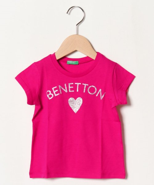 BENETTON (UNITED COLORS OF BENETTON GIRLS)(ユナイテッド　カラーズ　オブ　ベネトン　ガールズ)/ベーシックロゴ半袖Tシャツ・カットソー/img17