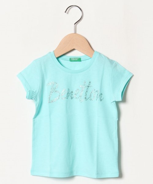 BENETTON (UNITED COLORS OF BENETTON GIRLS)(ユナイテッド　カラーズ　オブ　ベネトン　ガールズ)/ベーシックロゴ半袖Tシャツ・カットソー/img27